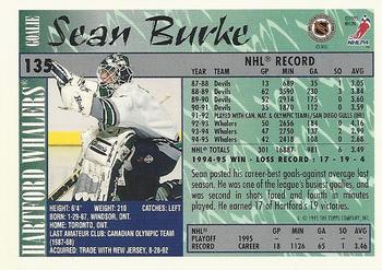 1995-96 Topps #135 Sean Burke Back