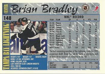1995-96 Topps #148 Brian Bradley Back