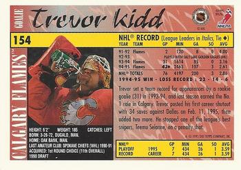 1995-96 Topps #154 Trevor Kidd Back