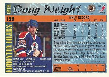 1995-96 Topps #158 Doug Weight Back