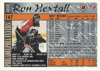 1995-96 Topps #167 Ron Hextall Back