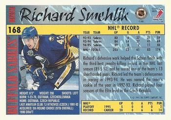 1995-96 Topps #168 Richard Smehlik Back