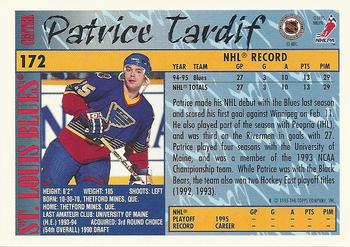 1995-96 Topps #172 Patrice Tardif Back
