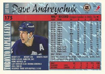 1995-96 Topps #175 Dave Andreychuk Back