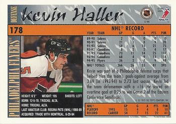1995-96 Topps #178 Kevin Haller Back