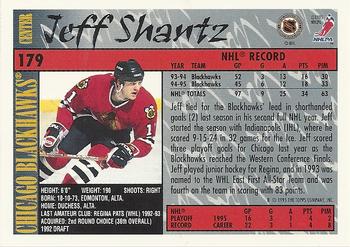 1995-96 Topps #179 Jeff Shantz Back