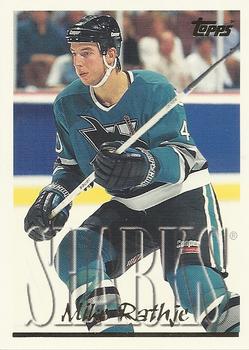 1995-96 Topps #191 Mike Rathje Front
