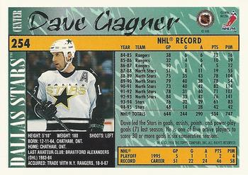 1995-96 Topps #254 Dave Gagner Back