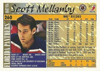 1995-96 Topps #260 Scott Mellanby Back