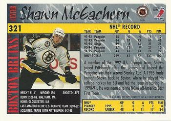 1995-96 Topps #321 Shawn McEachern Back