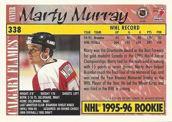 1995-96 Topps #338 Marty Murray Back