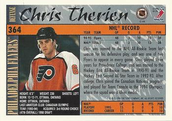 1995-96 Topps #364 Chris Therien Back
