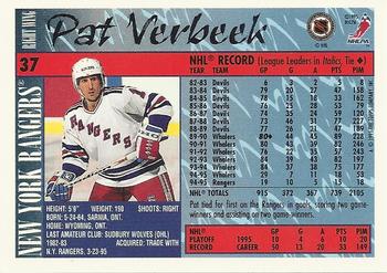 1995-96 Topps #37 Pat Verbeek Back