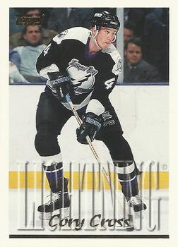 1995-96 Topps #44 Cory Cross Front