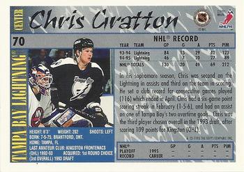 1995-96 Topps #70 Chris Gratton Back