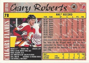 1995-96 Topps #78 Gary Roberts Back