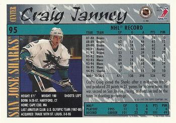 1995-96 Topps #95 Craig Janney Back
