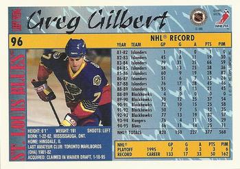1995-96 Topps #96 Greg Gilbert Back
