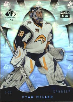 2008-09 SP Authentic - Holoview FX #FX47 Ryan Miller Front