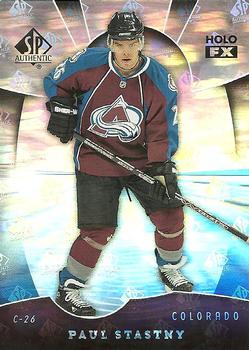 2008-09 SP Authentic - Holoview FX #FX53 Paul Stastny Front