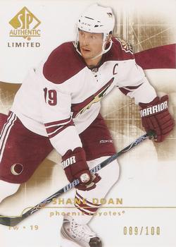 2008-09 SP Authentic - Limited #12 Shane Doan  Front