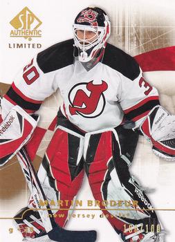2008-09 SP Authentic - Limited #45 Martin Brodeur  Front