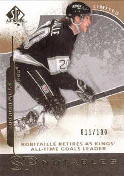2008-09 SP Authentic - Limited #125 Luc Robitaille Front