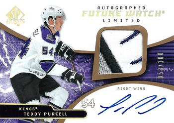 2008-09 SP Authentic - Auto Future Watch Limited Patch Variation #234 Teddy Purcell  Front