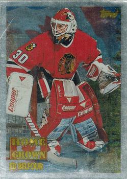 1995-96 Topps - Home Grown Canada #HGC24 Ed Belfour Front