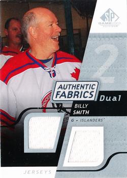 2008-09 SP Game Used - Authentic Fabrics Dual #AF-BS Billy Smith  Front