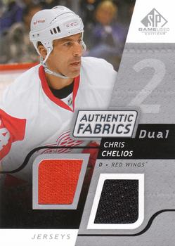 2008-09 SP Game Used - Authentic Fabrics Dual #AF-CC Chris Chelios  Front