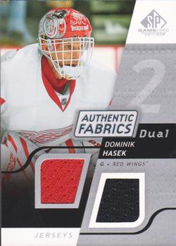 2008-09 SP Game Used - Authentic Fabrics Dual #AF-DH Dominik Hasek  Front