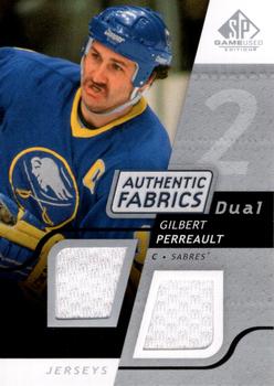 2008-09 SP Game Used - Authentic Fabrics Dual #AF-GP Gilbert Perreault  Front