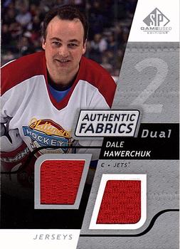 2008-09 SP Game Used - Authentic Fabrics Dual #AF-HW Dale Hawerchuk  Front