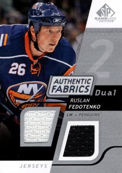 2008-09 SP Game Used - Authentic Fabrics Dual #AF-RF Ruslan Fedotenko  Front