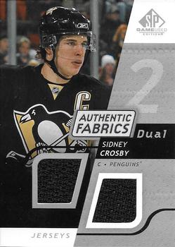 2008-09 SP Game Used - Authentic Fabrics Dual #AF-SC Sidney Crosby  Front