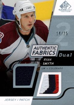 2008-09 SP Game Used - Authentic Fabrics Dual Platinum - Jersey Patch #AF-RS Ryan Smyth  Front