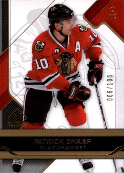 2008-09 SP Game Used - Gold #22 Patrick Sharp  Front