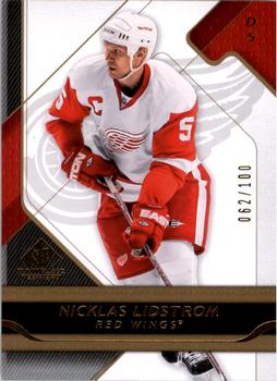 2008-09 SP Game Used - Gold #40 Nicklas Lidstrom  Front
