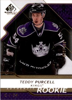 2008-09 SP Game Used - Gold #184 Teddy Purcell  Front