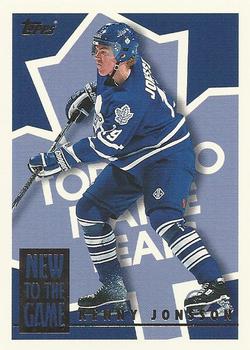 1995-96 Topps - New to the Game #9NG Kenny Jonsson Front