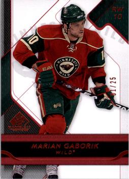 2008-09 SP Game Used - Platinum #51 Marian Gaborik  Front