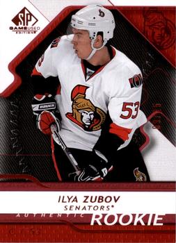 2008-09 SP Game Used - Platinum #125 Ilya Zubov  Front