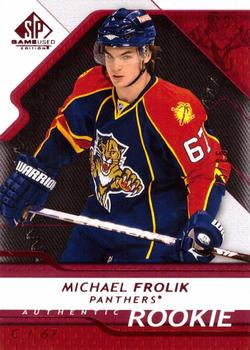 2008-09 SP Game Used - Platinum #156 Michael Frolik  Front