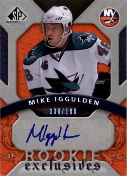 2008-09 SP Game Used - Rookie Exclusive Autographs #RE-IG Mike Iggulden  Front