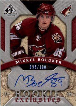 2008-09 SP Game Used - Rookie Exclusive Autographs #RE-MB Mikkel Boedker  Front