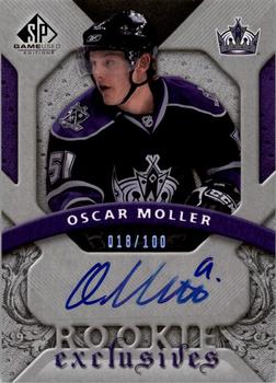 2008-09 SP Game Used - Rookie Exclusive Autographs #RE-OM Oscar Moller  Front
