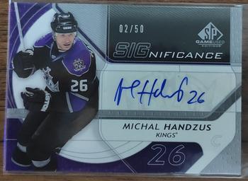 2008-09 SP Game Used - SIGnificance #SIG-HA Michal Handzus  Front