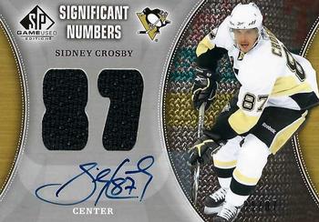 2008-09 SP Game Used - SIGnificant Numbers #SN-SC Sidney Crosby Front