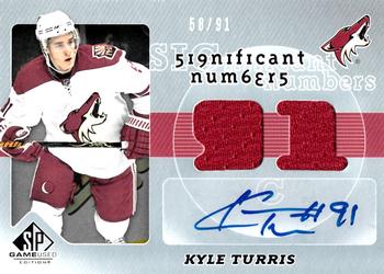 2008-09 SP Game Used - SIGnificant Numbers #SN-KT Kyle Turris Front